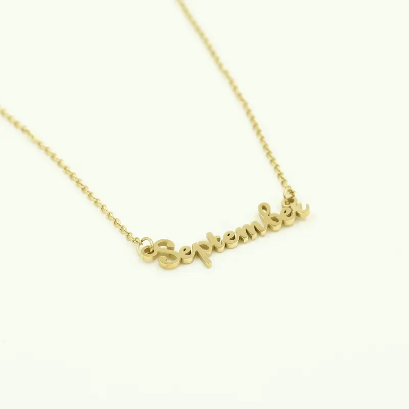 Ketting maand goud
