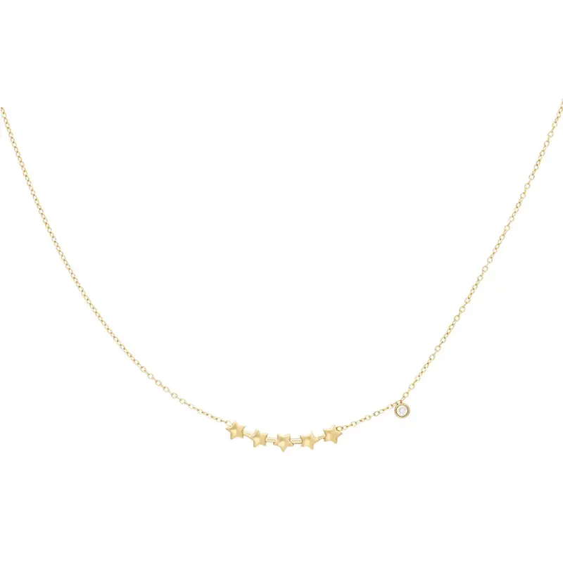 Ketting Shining Stars goud