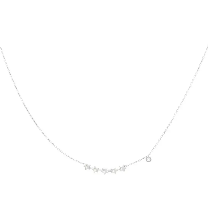 Ketting Shining Stars zilver