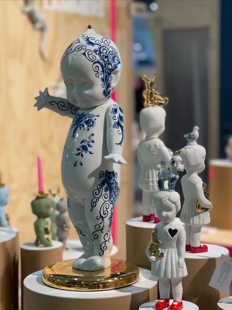 Kewpie Delftsblauw Lammers en Lammers