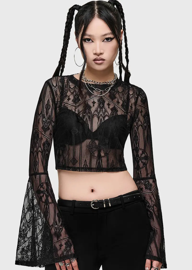Killstar Cathedra Top Black