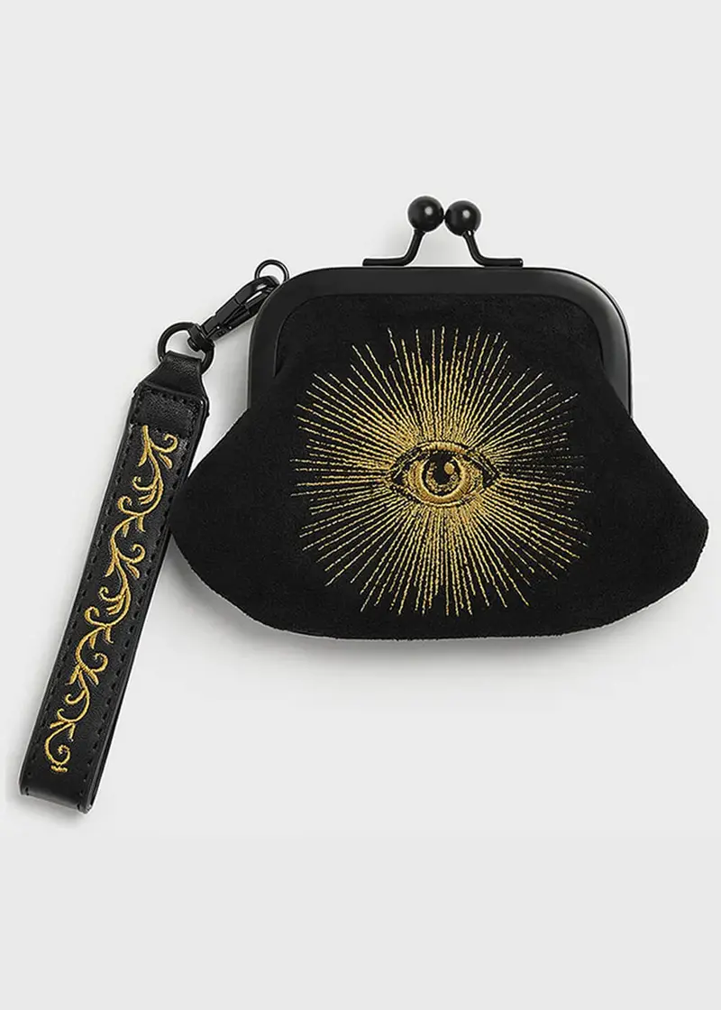 Killstar Chapel Iris Black Wallet