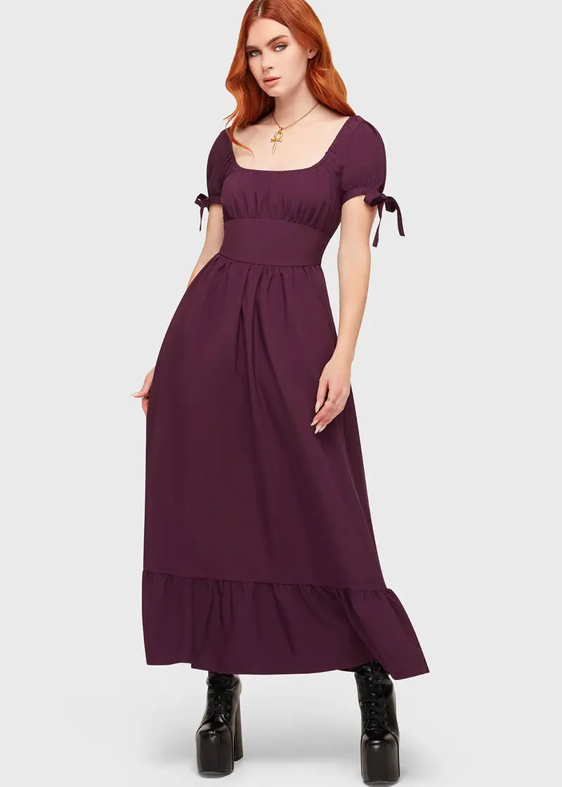 Killstar Grim Gretchen Purple Dress