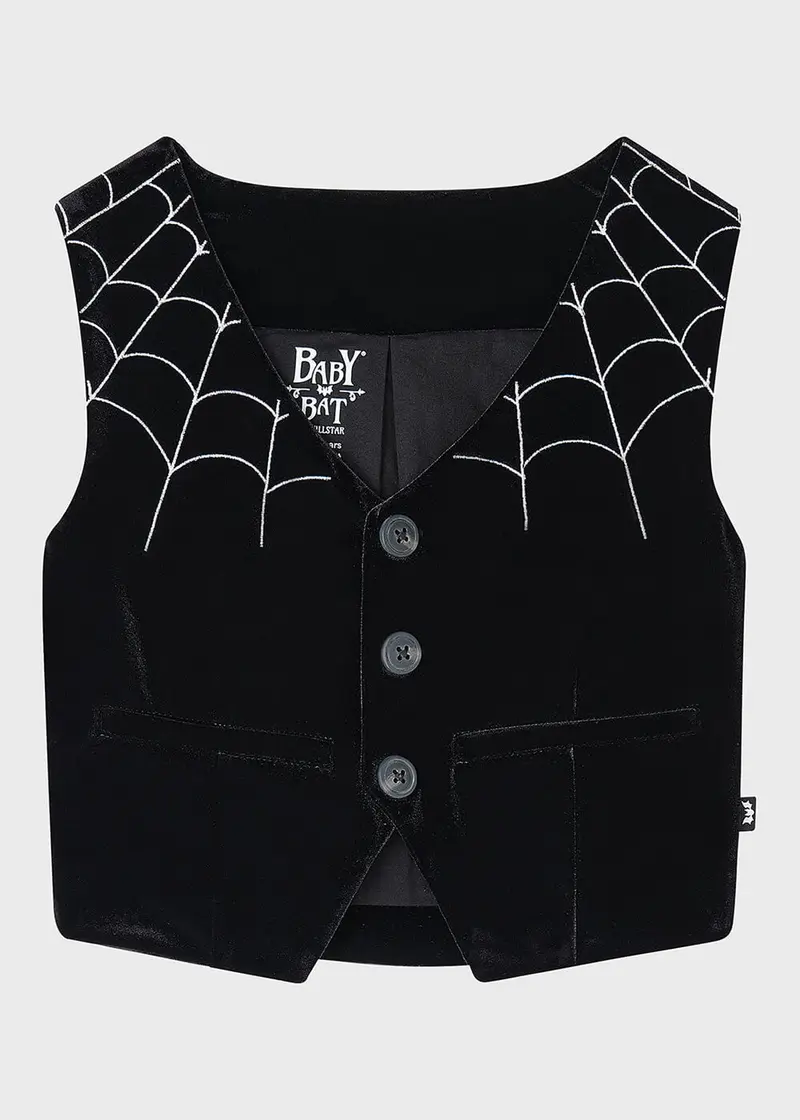 Killstar Kids Spooky Spider 2-Piece Set Black