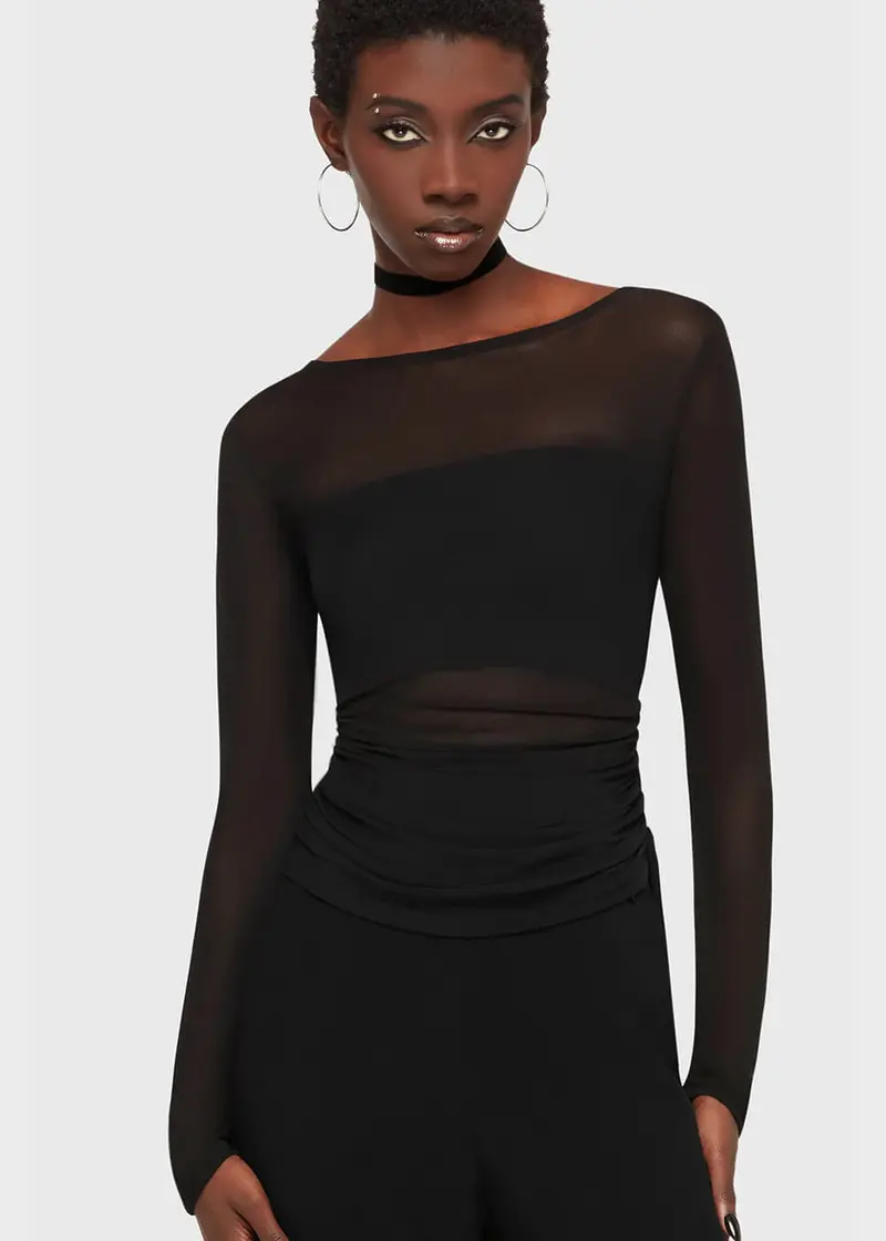 Killstar Kihilist Dysmorra Top Black