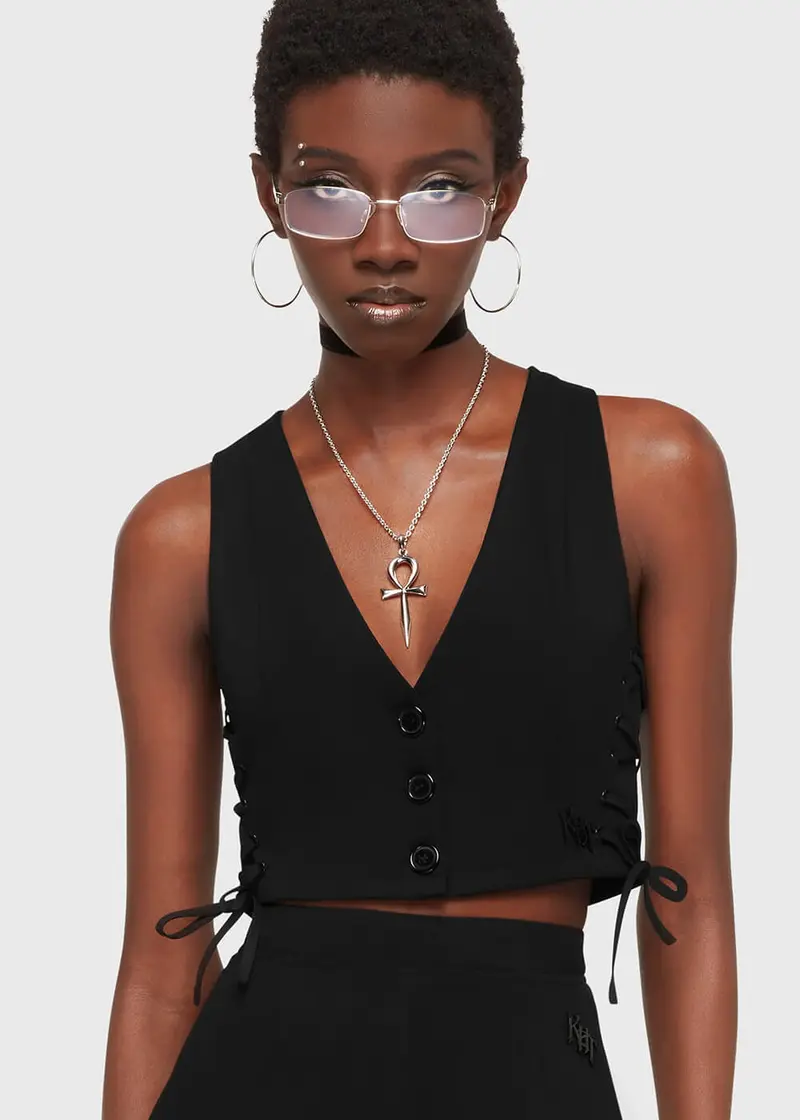 Killstar Kihilist Nexara Black Vest