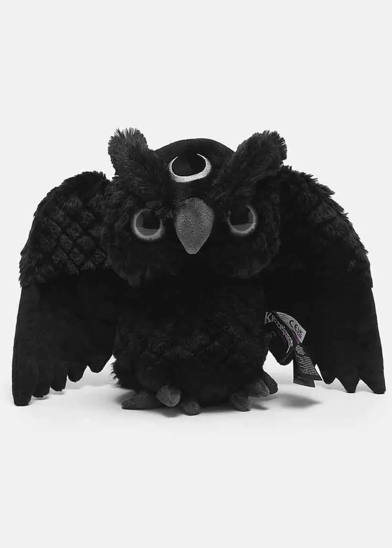 Killstar Kreeptures Owlman Plush Toy Black