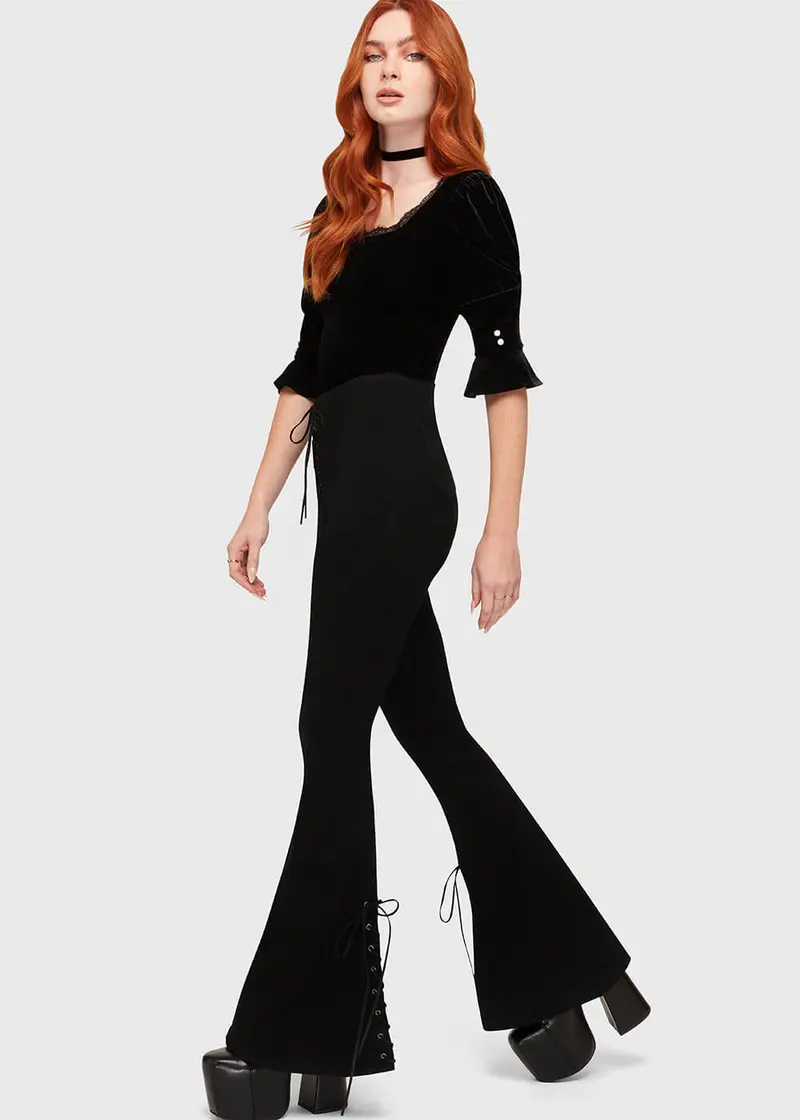 Killstar Nyx's Nightshade Black Jeans