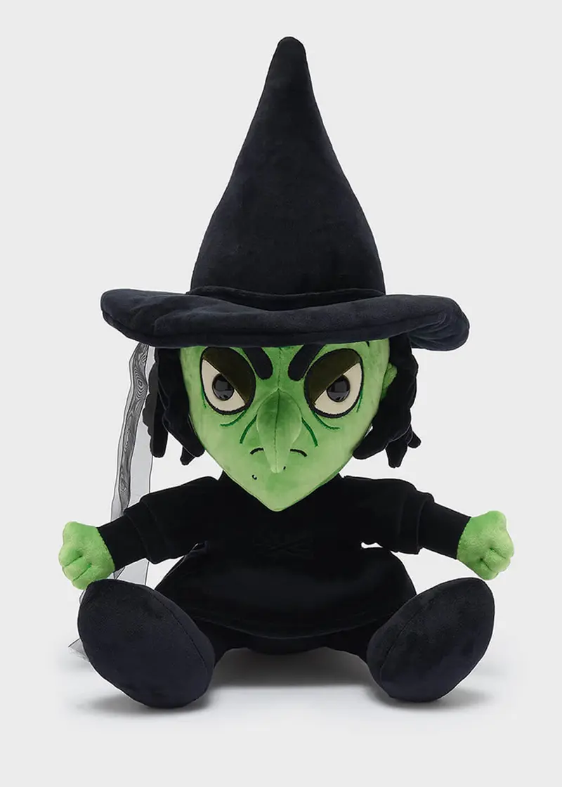 Killstar x Wizard of Oz Kreeptures Wicked Witch Plush Black