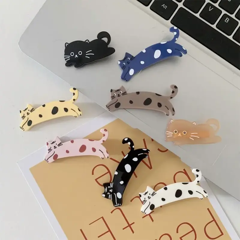Kitty Cat Duckbill Hair Clip