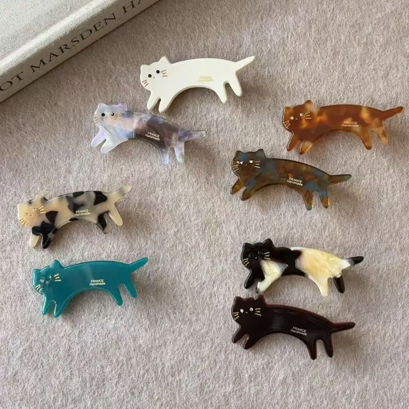 Kitty Cat Hair Clips