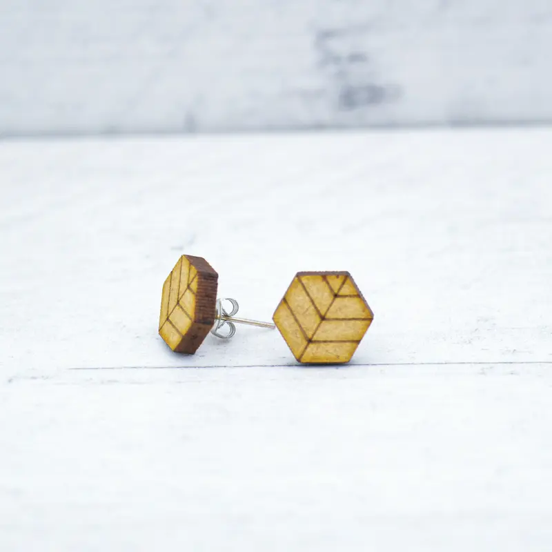 Knopjes - Hexagon blad
