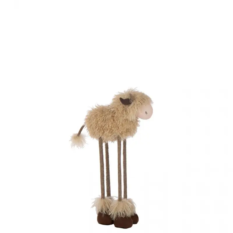 Koe Telescopisch Polyester Donkerbruin/Beige Small J-Line