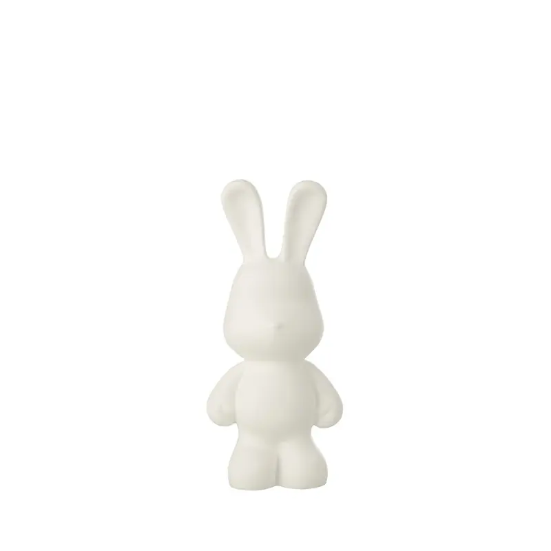 Konijn Eddy Polyresin Wit Small J-Line