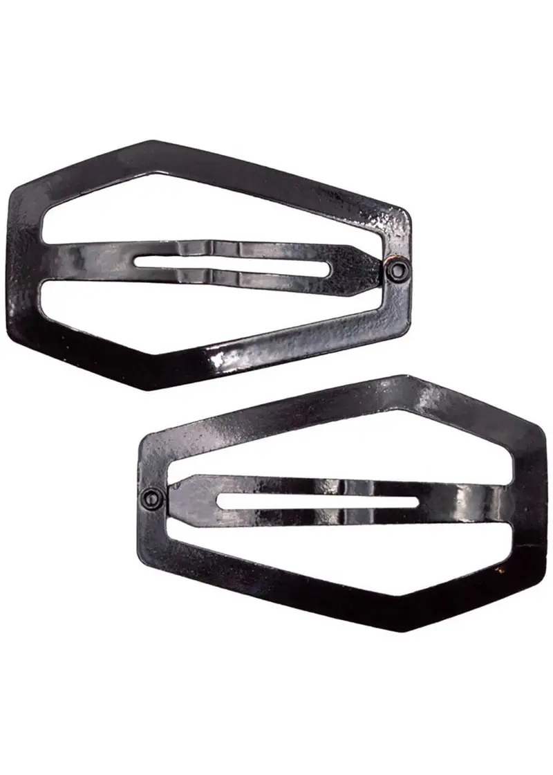Kreepsville Coffin Snap Hair Clips Black