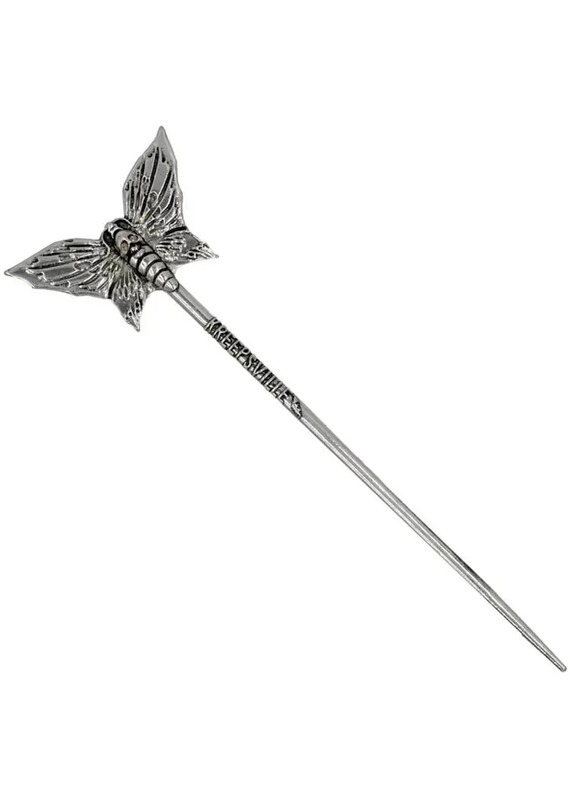 Kreepsville Death Moth Hair Stick Silver