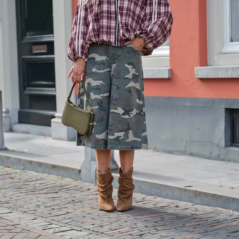 Kris army jort broek