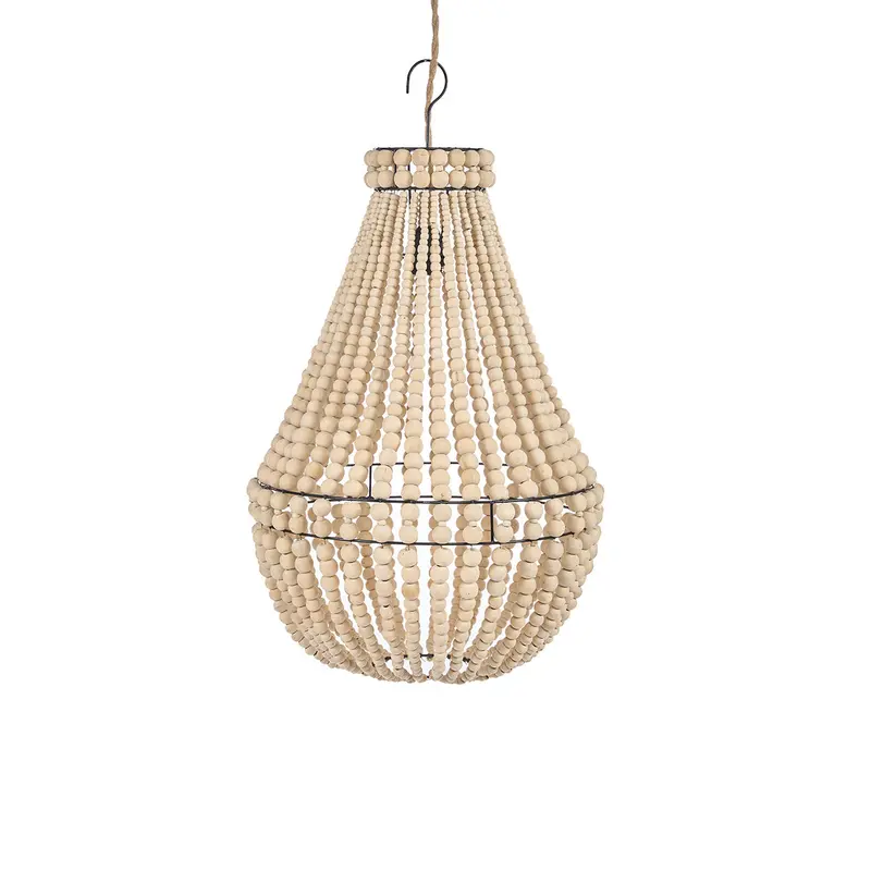 Kroonluchter Teardrop Naturel Medium Bazar Bizar