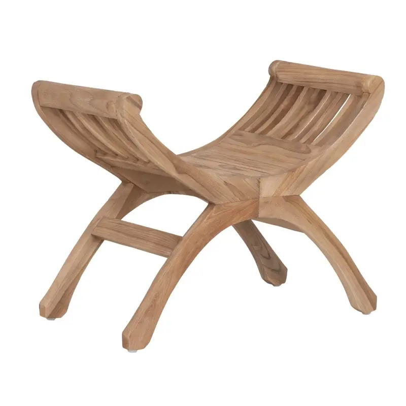 Kruk Cleopatra Rustiek Teakhout Naturel Small MUST Living