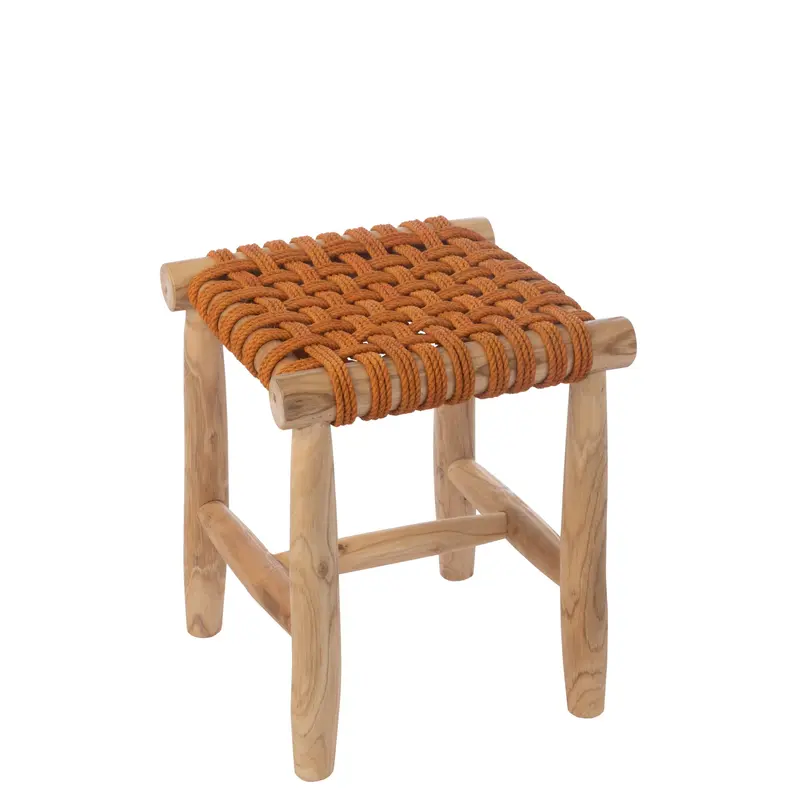Kruk Teak Hout Oranje J-Line
