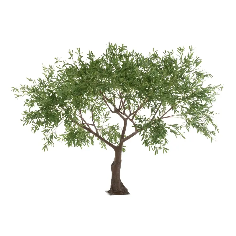 Kunstolijfboom Kunststof Groen/Bruin H220cm J-Line