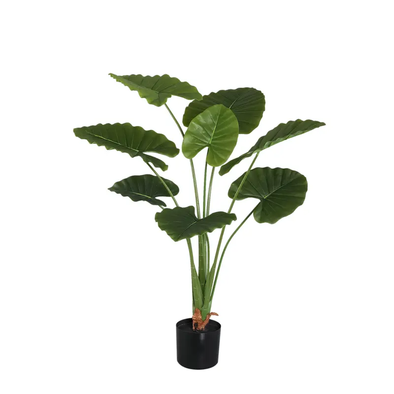 Kunstplant Alocasia Groen In Pot PTMD