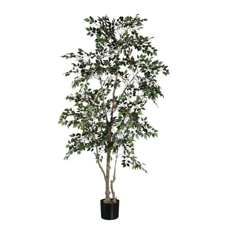 Kunstplant Ficus Microcarpa Groen PTMD