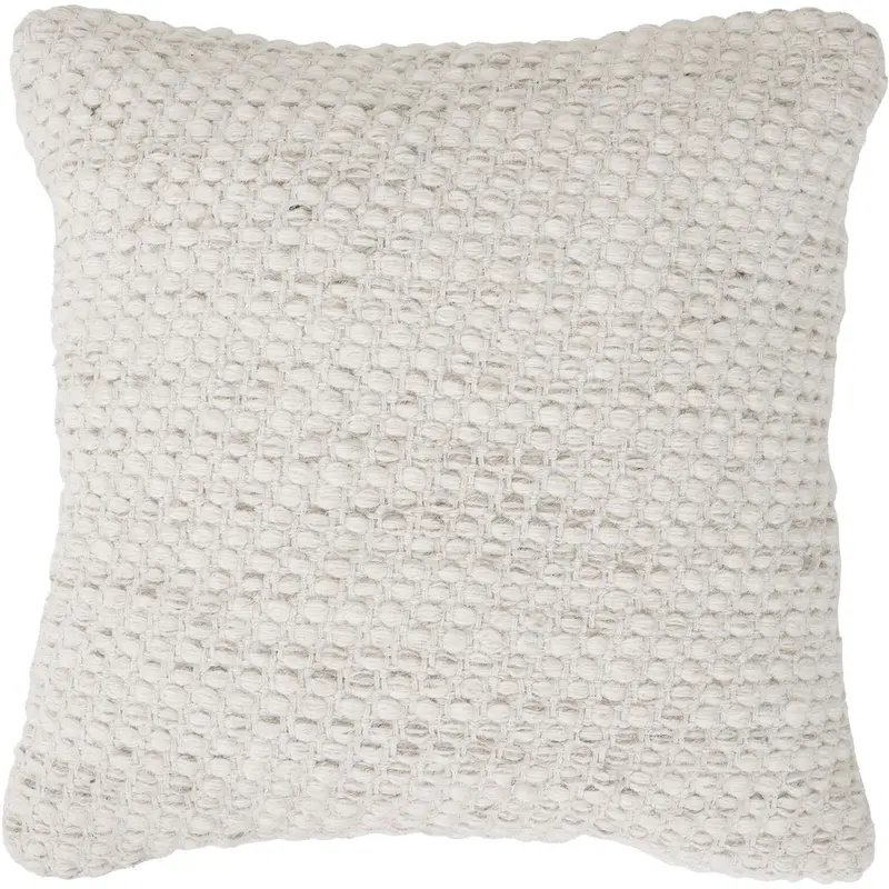 Kussen Asuri Wol Katoen Ivoor 45x45cm MUST Living