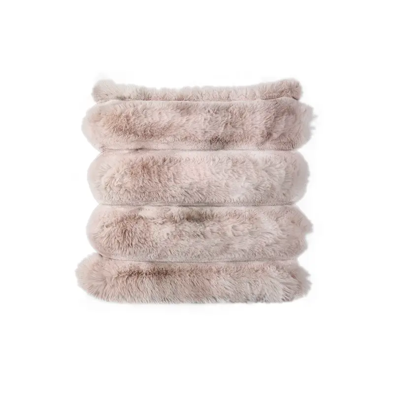 Kussen Divvo Beige Brede Rib Vierkant PTMD