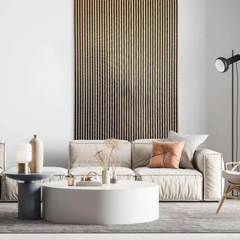 Lamelio Houtlook Wandpaneel - Asti Eiken Goud