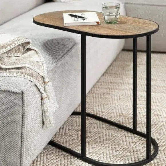 Laptoptafel Highlight Terra Gerecycled Teakhout Naturel DTP Home