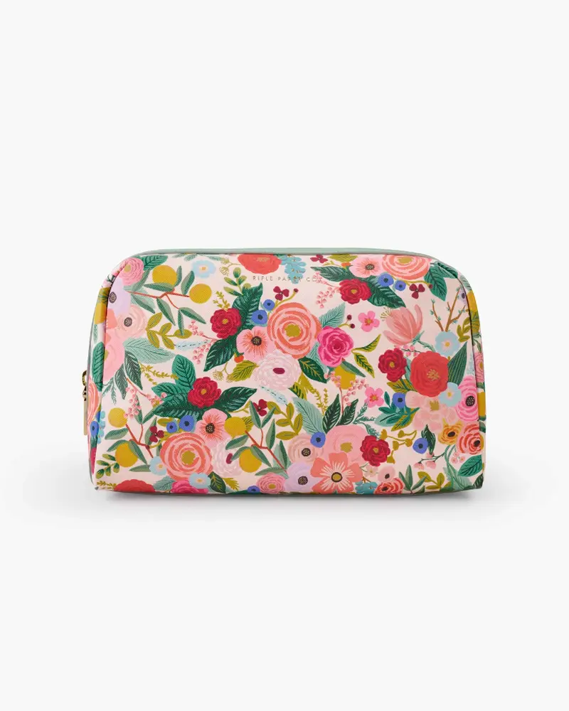Large Cosmetic Pouch - Garden Party [PRE ORDER]