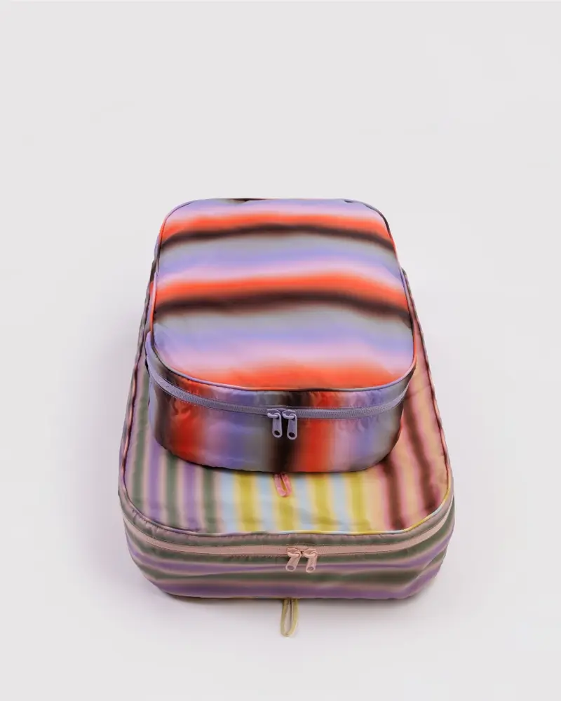 Large Packing Cube Set - Gradient Stripes