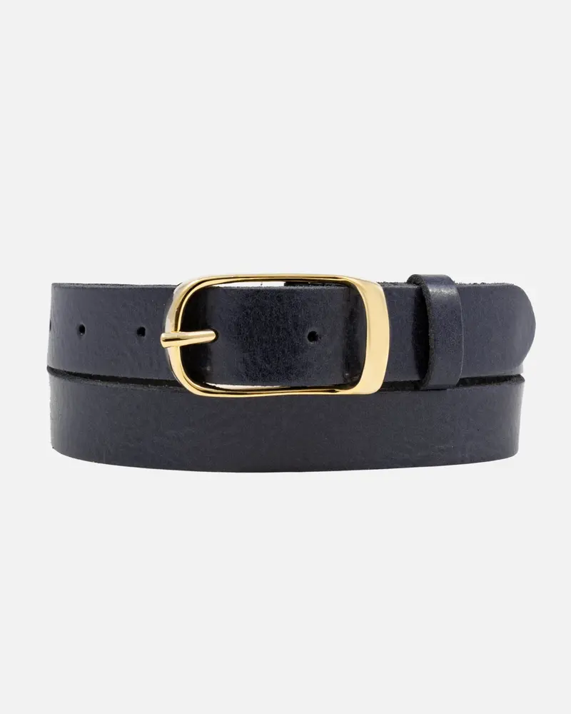 Lasse │ Chique Smalle Leren Riem voor Dames
