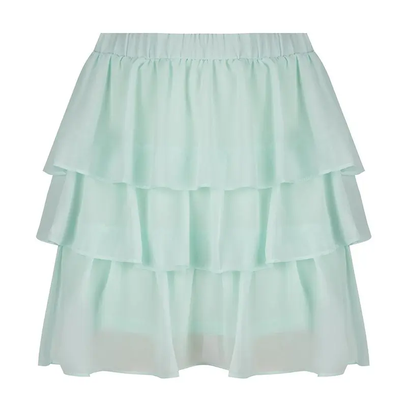 Layer by layer skirt mint