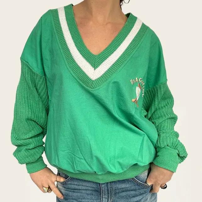 Le Magliedi Paky gebreide sweater groen