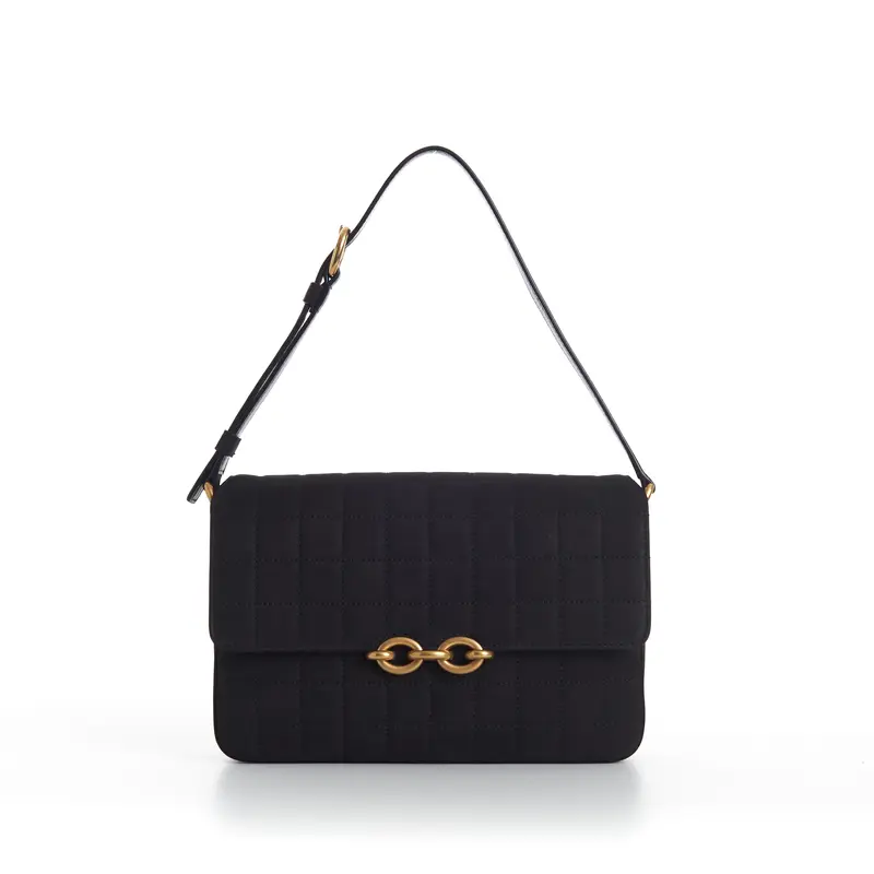 Le Maillon Satchel Bag In Quilted