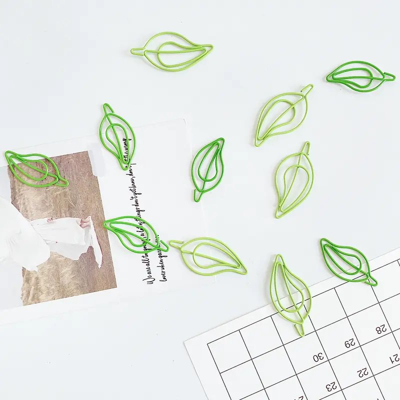 Leaf Paperclips (2 Colours)