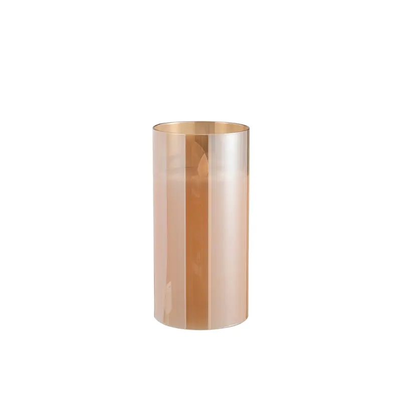 Ledlamp Blinkend Glas Goud Medium