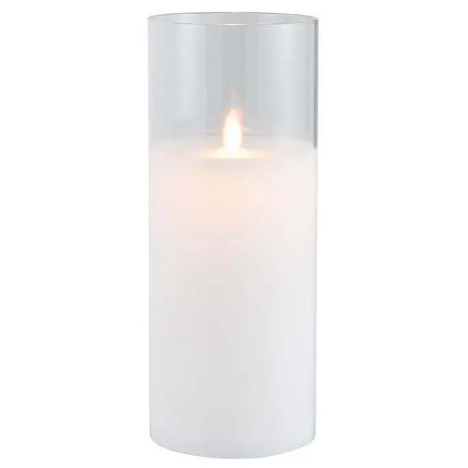Ledlamp Blinkend Glas Transparant Large
