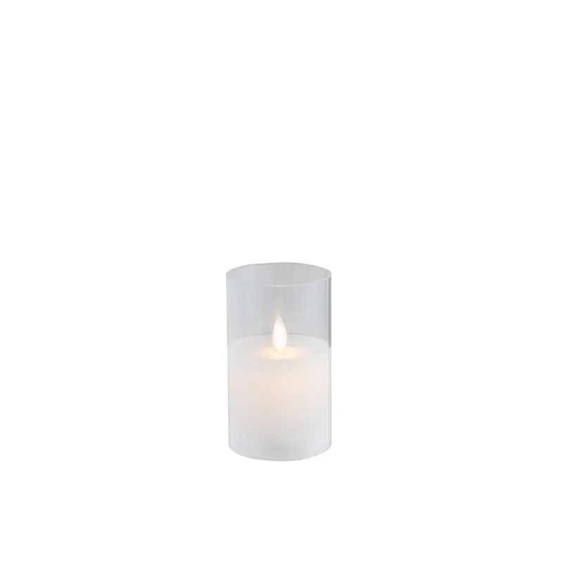 Ledlamp Blinkend Glas Transparant Small