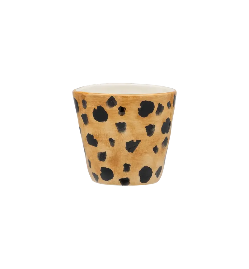 Leopard espresso cup