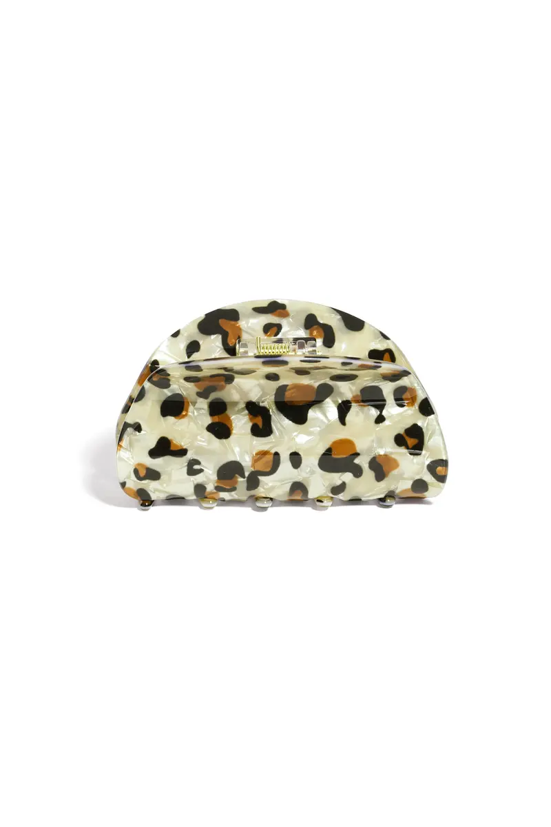Leopard Haarclip – Trendy Hairaccessoire met Statement Look