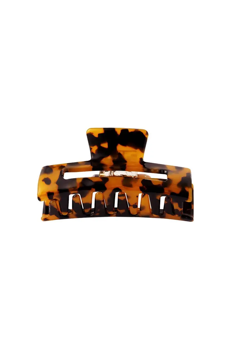 Leopard Print Hair Clip – trendy & stoer
