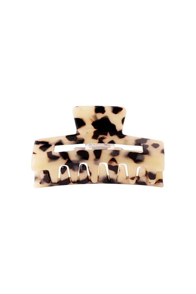 Leopard Print Hair Clip – trendy & stoer