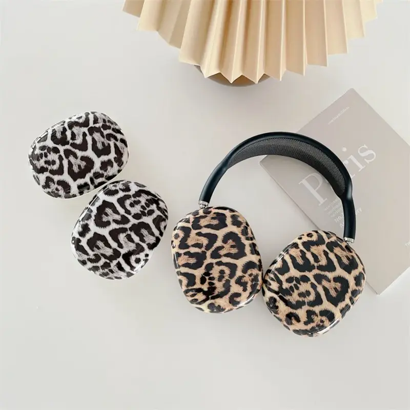 Leopard Print Headphone Covers (2 Designs)