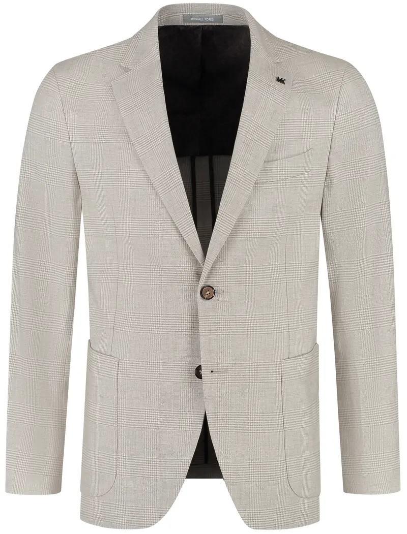 Lichtbeige Cotton/Linnen Kostuum