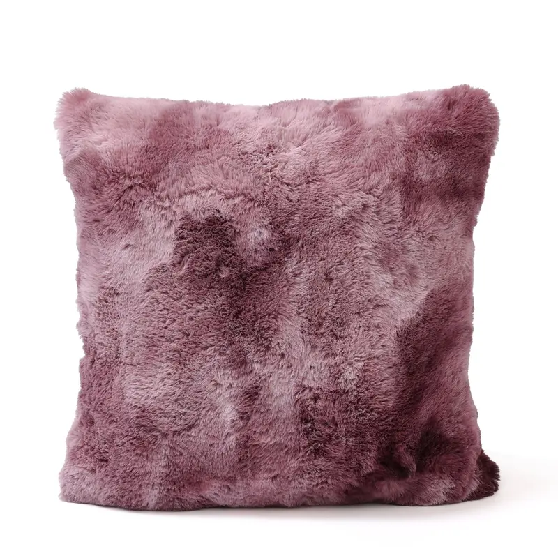Linde Kussen Burgundy Faux Fur 45x45cm PTMD