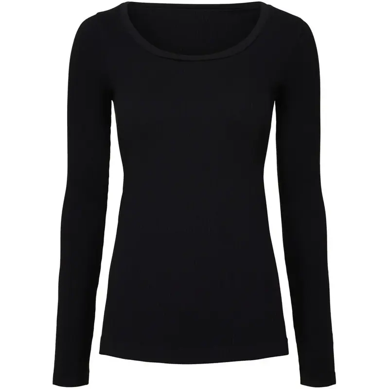Linea Rib T-shirt TS1ML612 Nero
