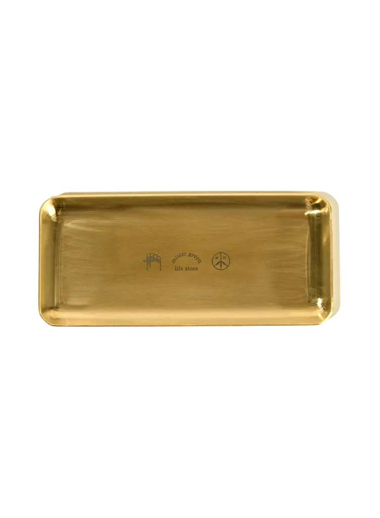 Logo Rolling Tray - Gold